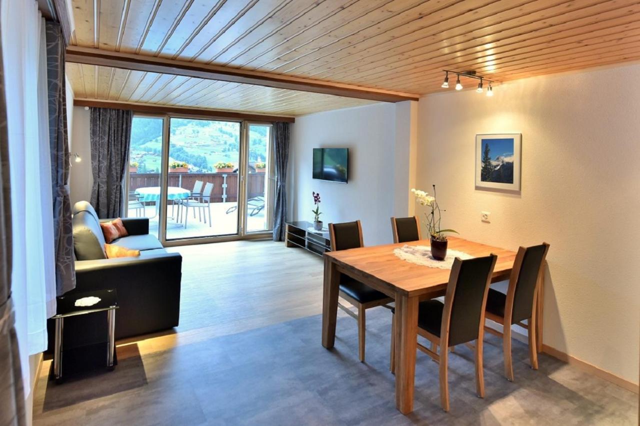 Ferienwohnung Alpengluehen Grindelwald Ngoại thất bức ảnh